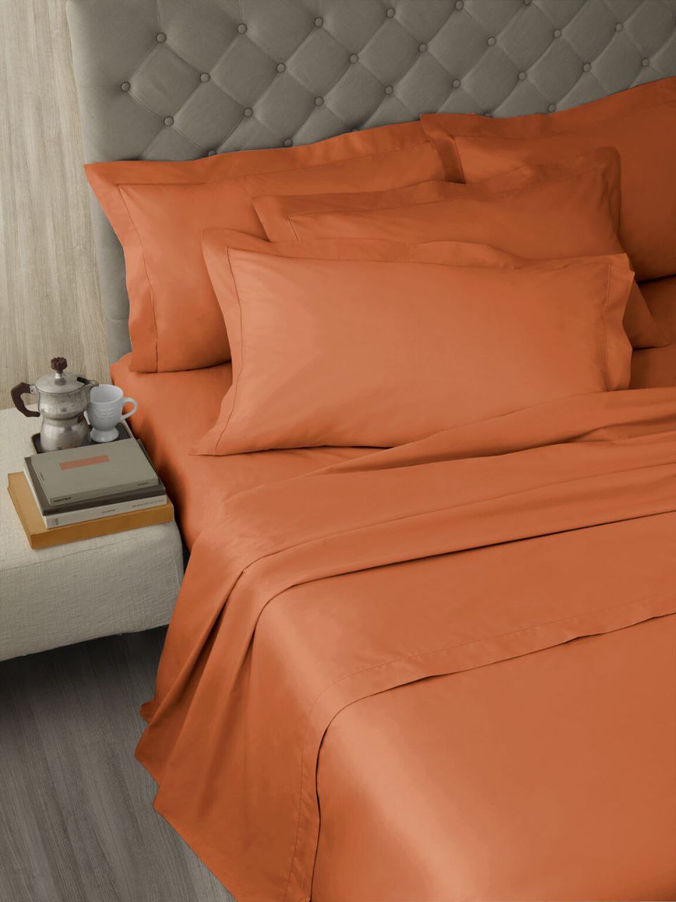 100% хлопок плетение перкаль Arancio